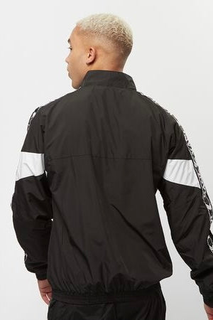Veste retro tape Karl Kani noir