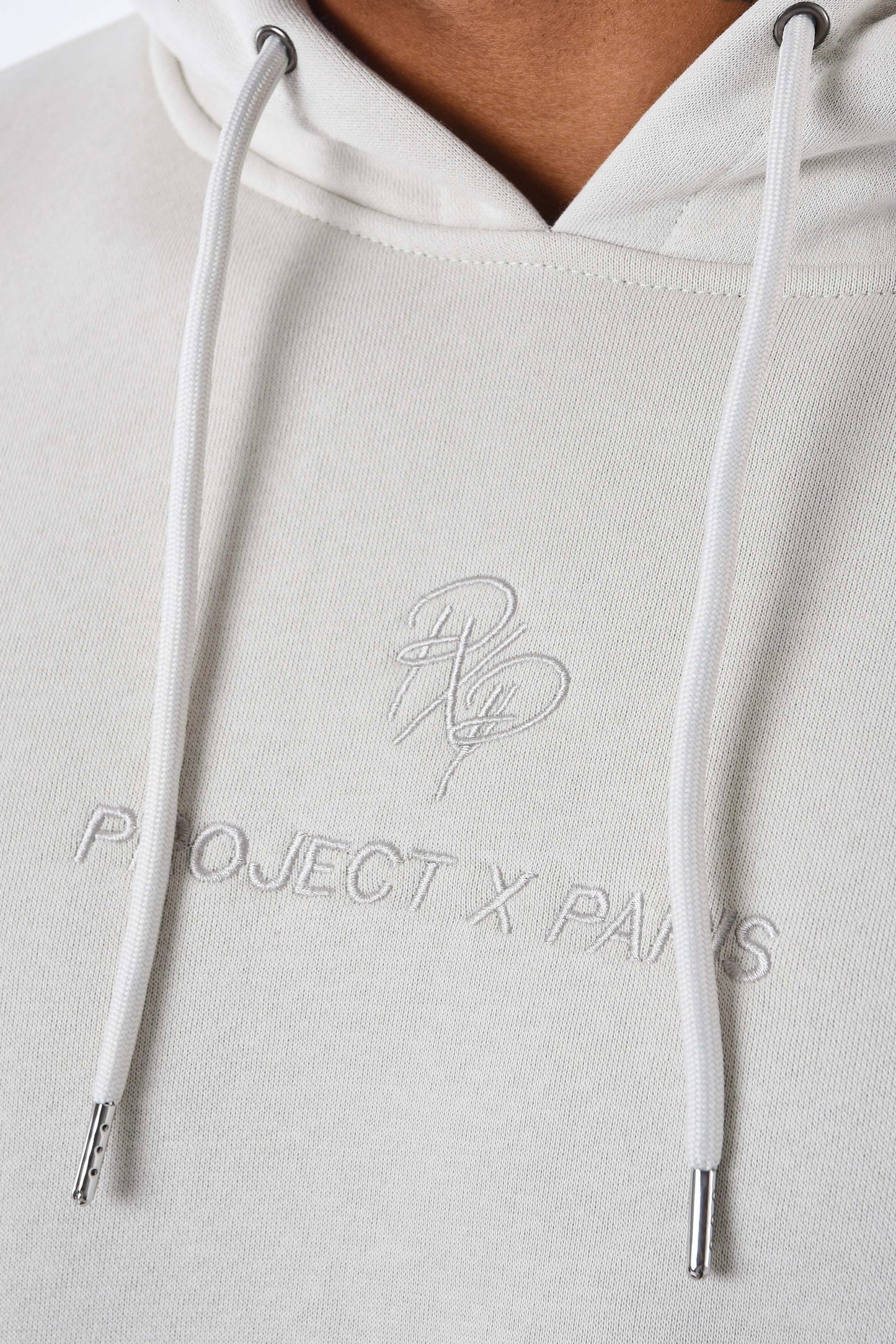 Sweat capuche Project X Paris techwear beige