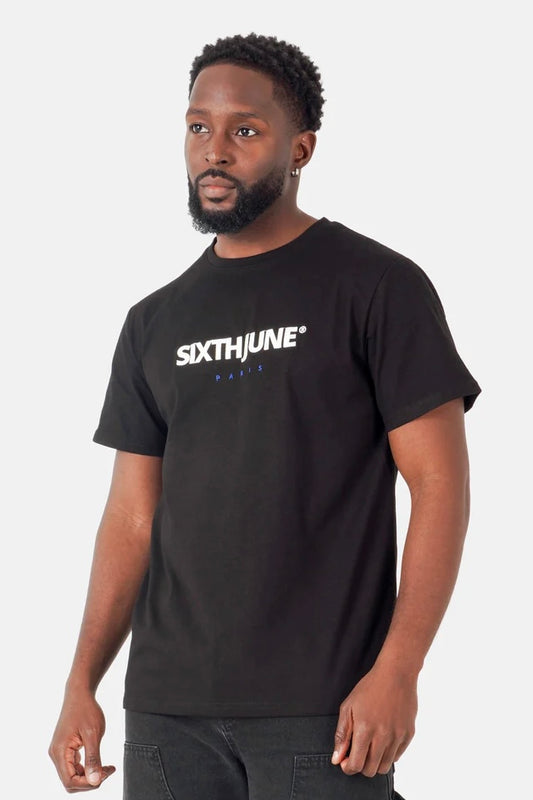 T-shirt Sixth June logo brodé Noir