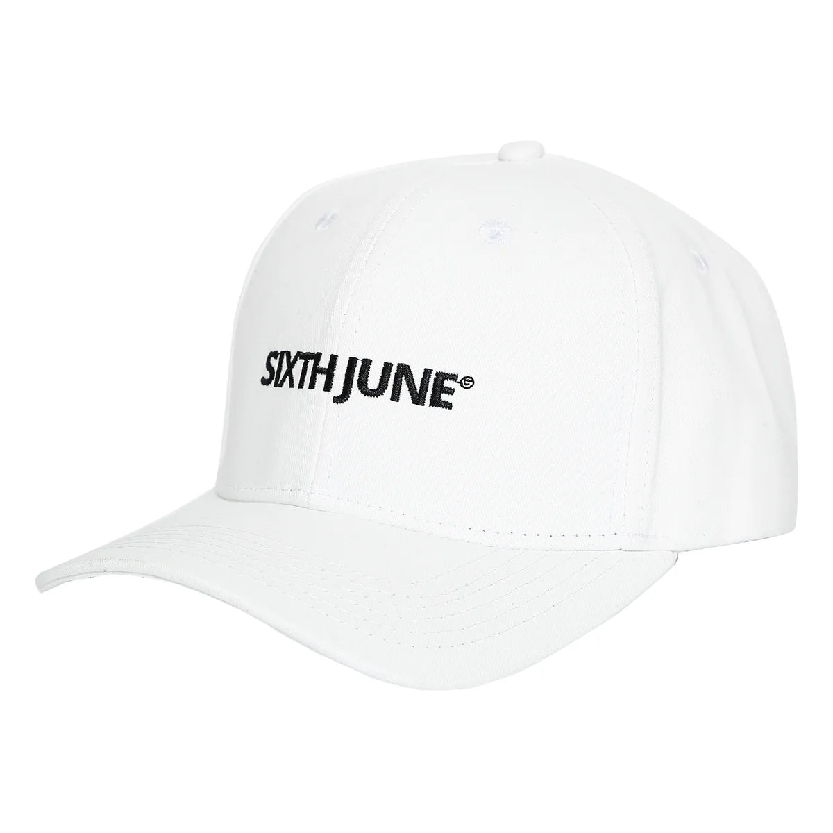 Casquette logo Sixth June blanc