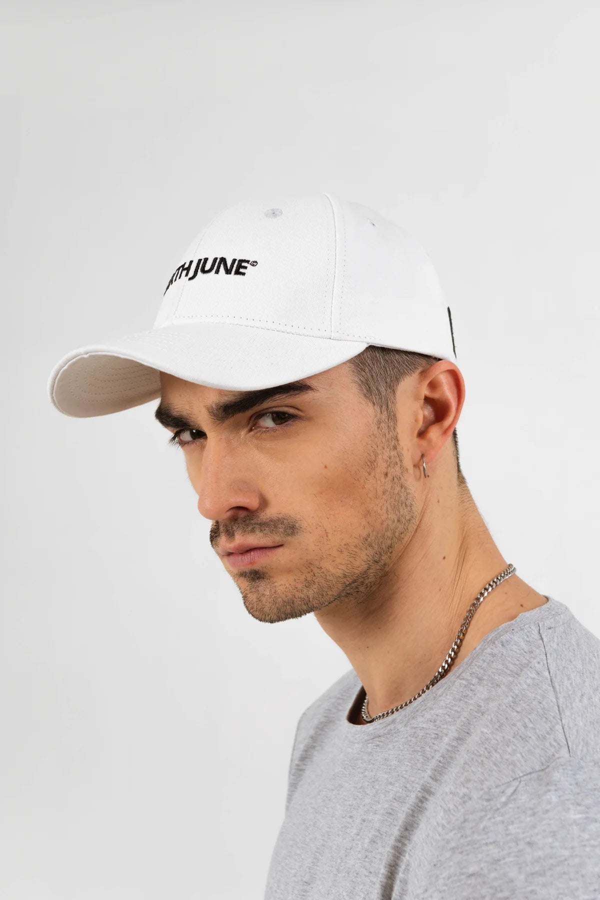 Casquette logo Sixth June blanc