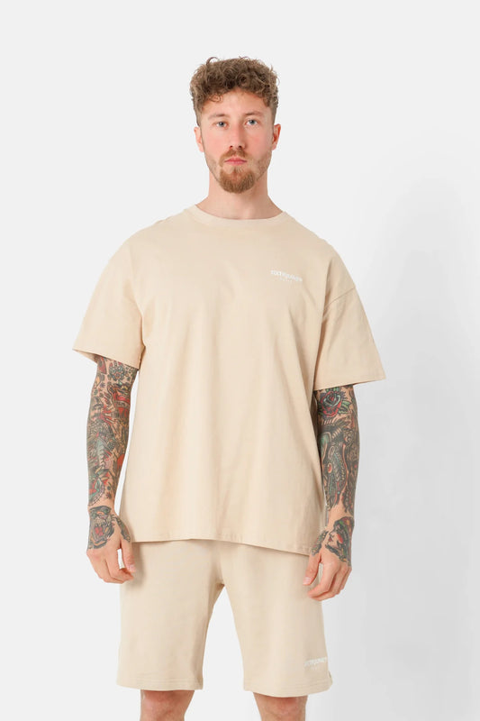 T-shirt Sixth June logo essentiel Beige