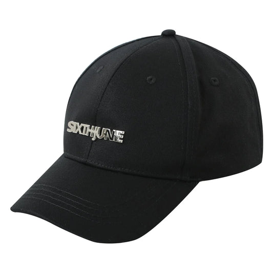 Casquette Sixth June logo métallique Noir