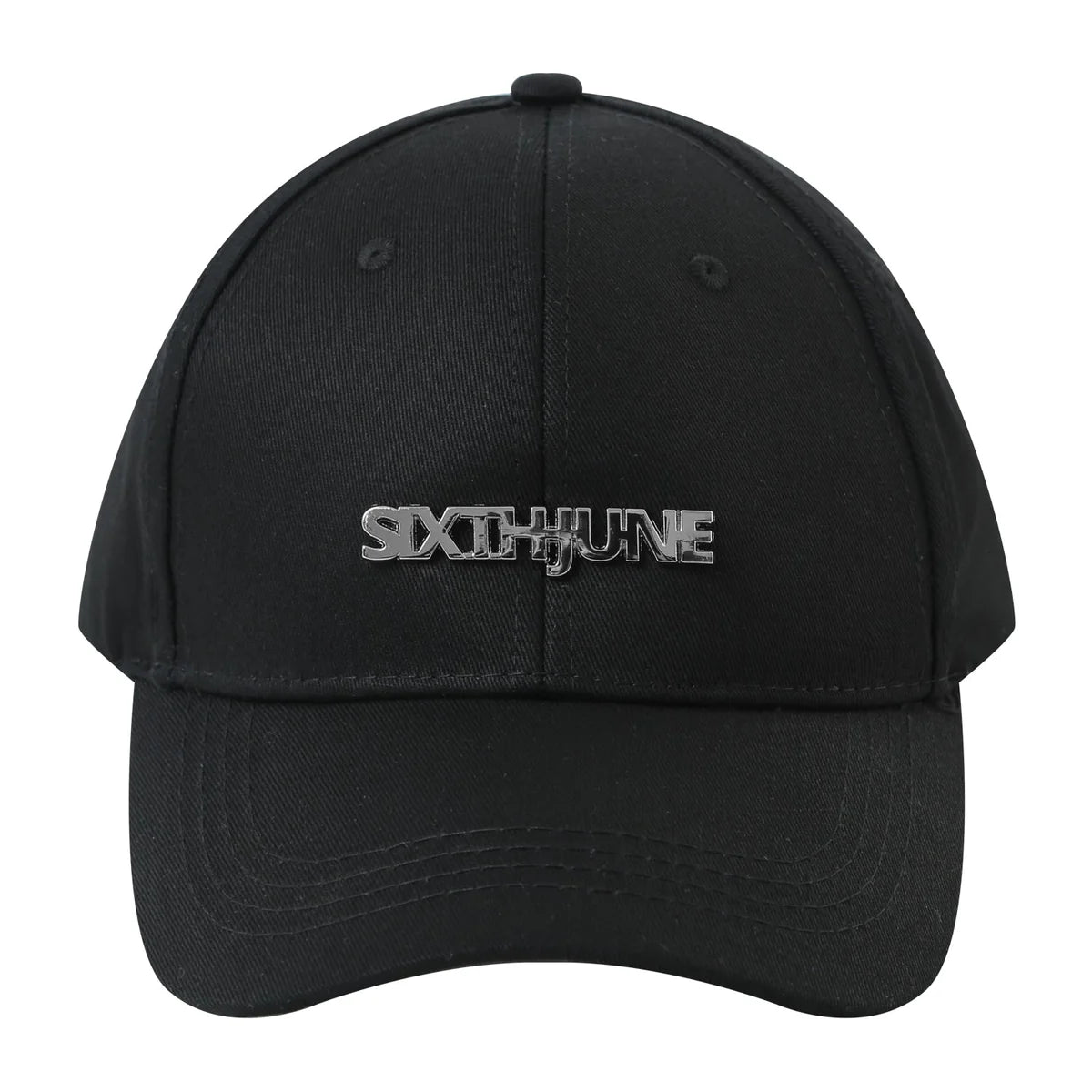 Casquette Sixth June logo métallique Noir