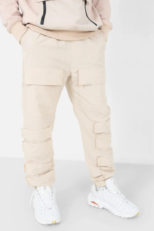 Pantalon cargo Sixth June relief Beige