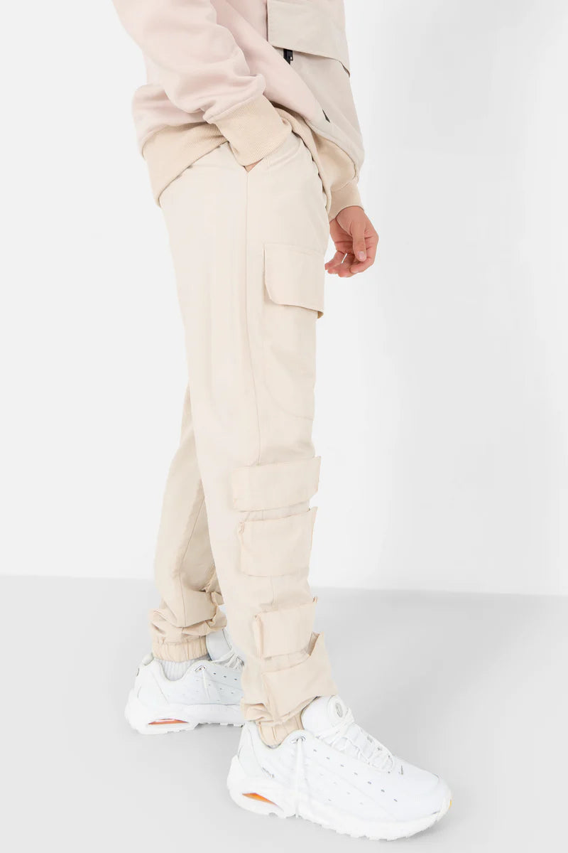 Pantalon cargo Sixth June relief Beige