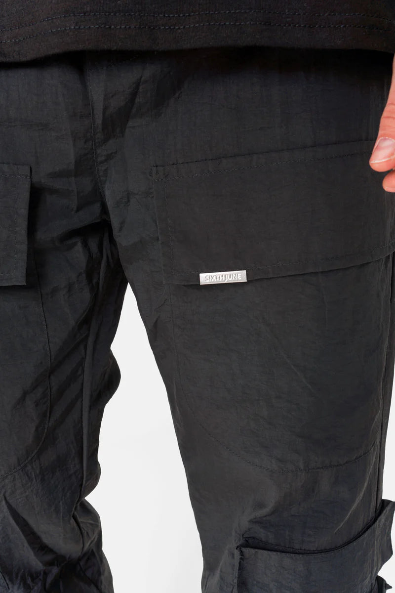 Pantalon cargo Sixth June relief Noir