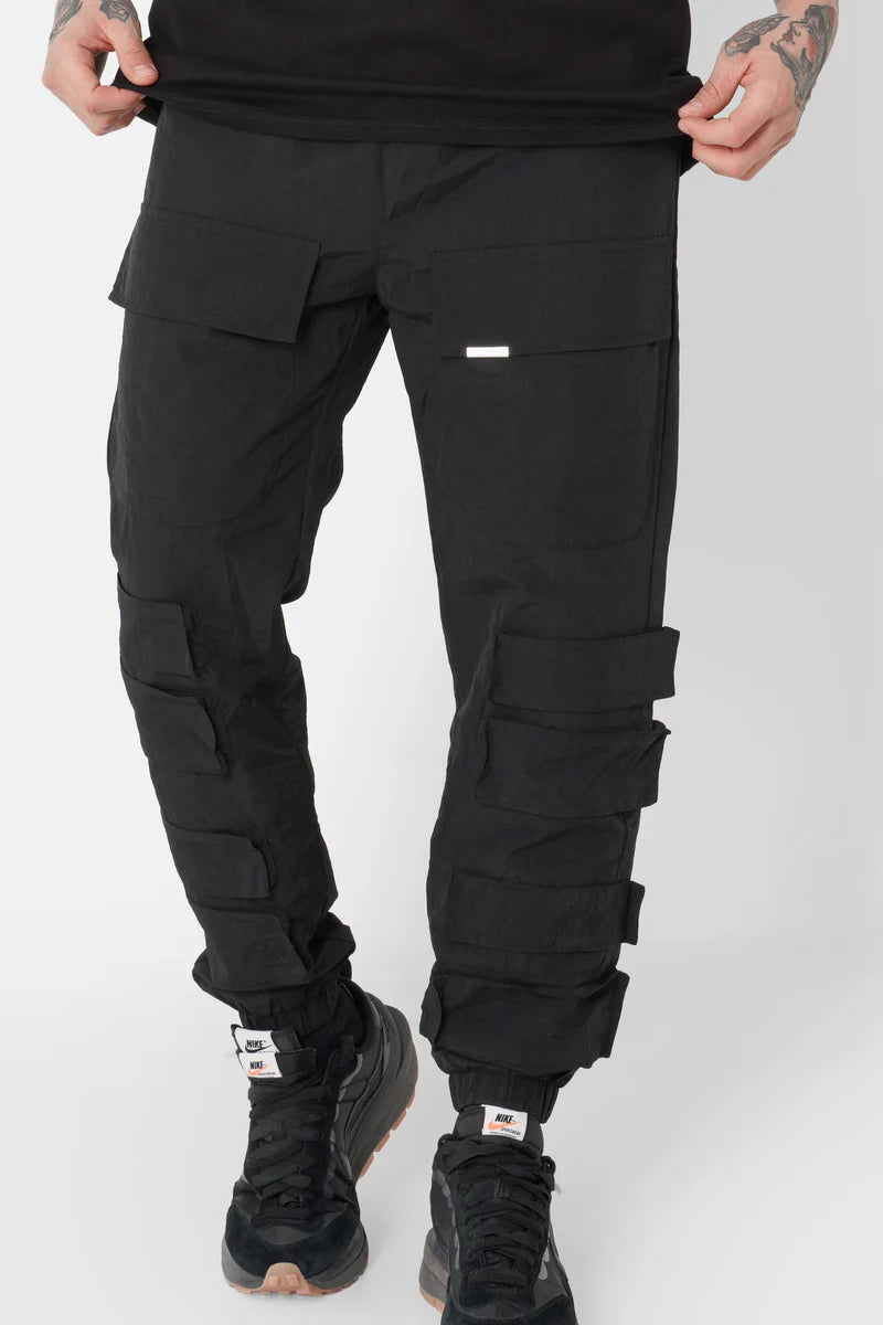 Pantalon cargo Sixth June relief Noir